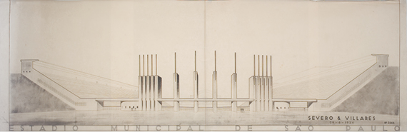 ANTEPROJETO DO ESTÁDIO DO PACAEMBU, 1934